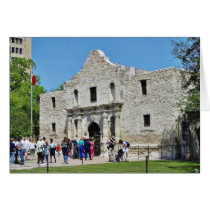 Alamo San Antonio Forts Texas Card