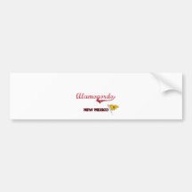 Alamogordo New Mexico City Classic Bumper Stickers
