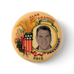 Alan Grayson for President 2012 Button