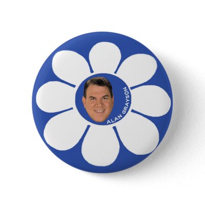 Alan Grayson for President Pin by elfyboy