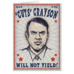 Alan Grayson Will Not Yield! Cards