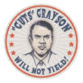 Alan Grayson Will Not Yield! Stickers