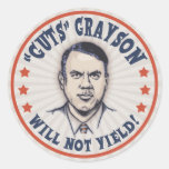 Alan Grayson Will Not Yield! Stickers