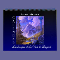 Alan Heuer - Landscapes of the West & Beyond calendars