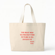 alan kay quote tote bags