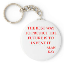 alan kay quote key chains