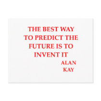 alan kay quote post card