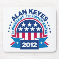 Alan Keyes for President 2012 Mouse Pads