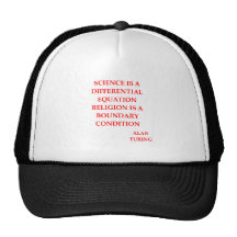 alan TURING quote Hats