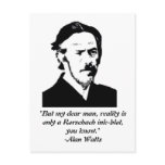 Alan Watts - Rorschach ink-blot Post Cards