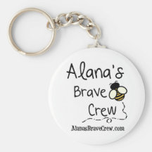 Alana's Brave Crew Keychains