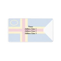 Åland, Finland flag Custom Address Labels