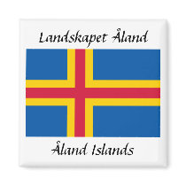 Åland Islands Refrigerator Magnet