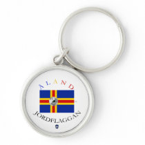 ÅLAND JORDFLAGGAN KEY CHAIN
