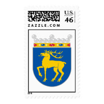Aland Official Coat Of Arms Heraldry Symbol Stamp