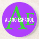 Alano Espanol Breed Monogram Drink Coasters