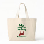 Alapaha Blue Blood Bulldog Tote Bag