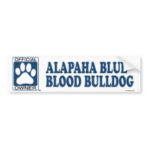 Alapaha Blue Blood Bulldog Blue bumper stickers