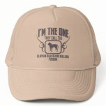 Alapaha Blue Blood Bulldog Trucker Hats