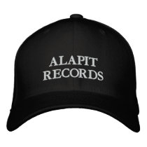 ALAPITRECORDS embroidered hats by kotzradio ALAPITRECORDS embroidered hats