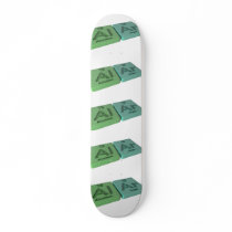 Alar as Al Aluminium  and Ar Argon Skateboard