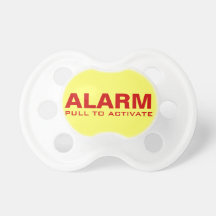 Alarm Baby Pacifiers