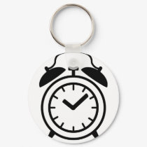 alarm clock icon keychains