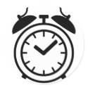 alarm clock icon stickers