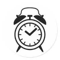 alarm clock icon stickers