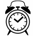 alarm clock icon t-shirts