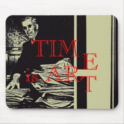 Alarming ? mouse mat by ARTICULATION