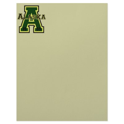 Alaska 'A' Green Letterhead by talliktok_katauyak