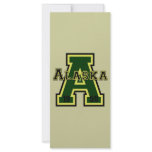 Alaska 'A' Green Rack Card Design