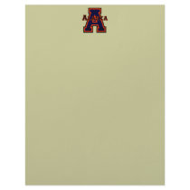 Alaska 'A' Orange Letterhead Template