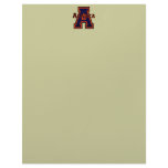 Alaska 'A' Orange Letterhead Template
