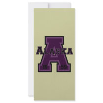 Alaska 'A' Purple rack cards