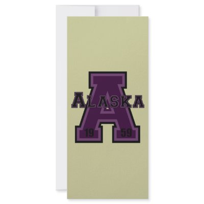 Alaska 'A' Purple Customized Rack Card by talliktok_katauyak
