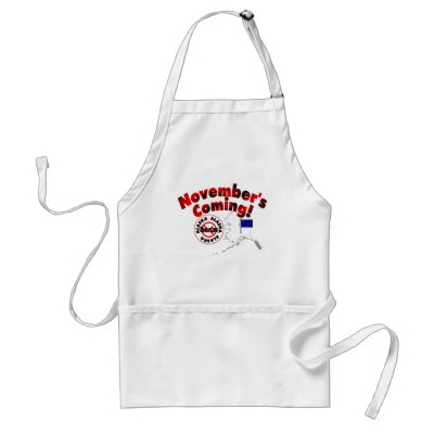 Alaska Anti ObamaCare – November’s Coming! Aprons by 4westies