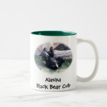 Alaska Black Bear Cub Mug mugs