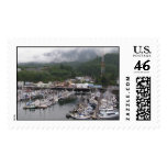 Alaska Boats Postage Stamps