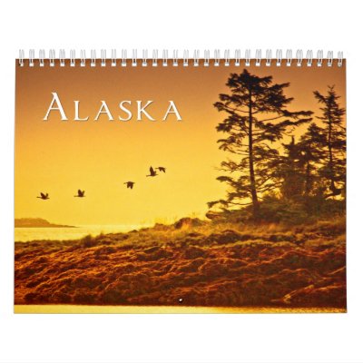 Alaska Calendar by Boehm_graphics