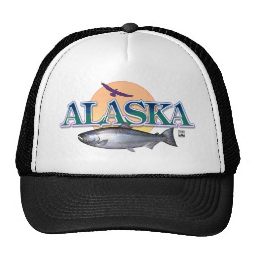 Alaska Cap Trucker Hat Zazzle