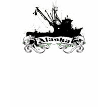 Alaska "Commercial Fishing Boat" t-shirts