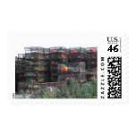 Alaska crab pots postage stamps