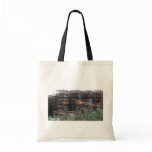 Alaska crab pots reusable tote bag