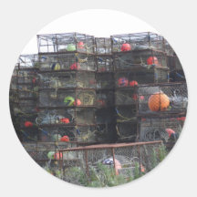 Alaska crab pots stickers