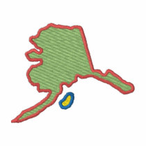 Alaska embroidered shirts by ZazzleEmbroidery Alaska embroidered shirts