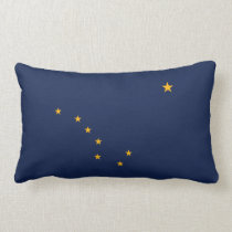 Alaska Flag American MoJo Pillow