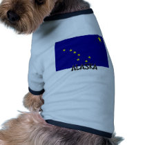 Alaska Flag pet clothing by flagshirt Alaska Flag pet clothing