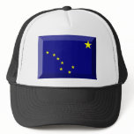 Alaska Flag Gem Mesh Hats